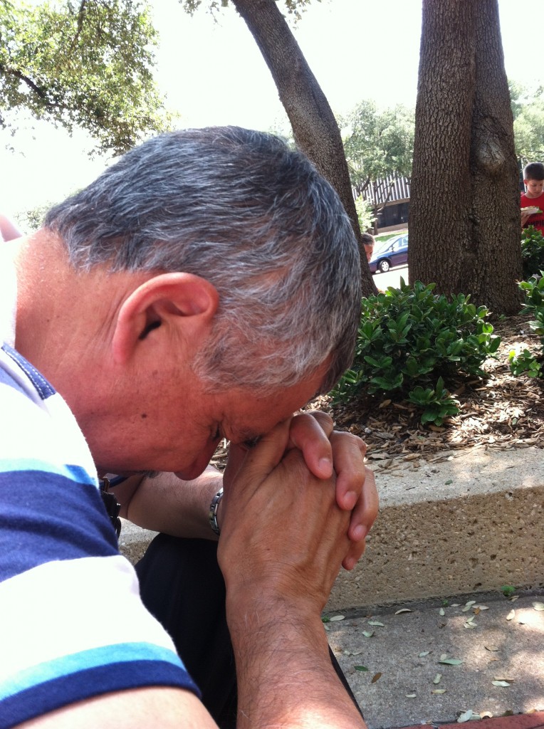 Fight with the Word of God in prayer.